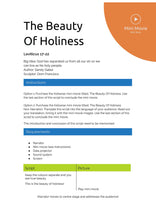 Load image into Gallery viewer, Mini Movie / The Beauty Of Holiness