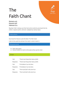 The Faith Chant