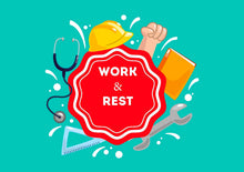 Load image into Gallery viewer, Work & Rest - 6 Lessons