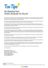 Load image into Gallery viewer, Ten Tips On Shaping Your Child&#39;s Attitude To Church