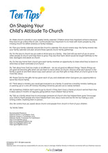 Load image into Gallery viewer, Ten Tips On Shaping Your Child's Attitude To Church