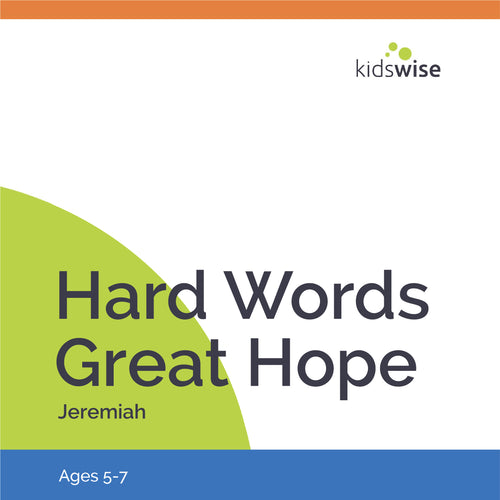 Hard Words Great Hope - 8 Lessons