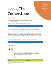 Jesus, The Cornerstone