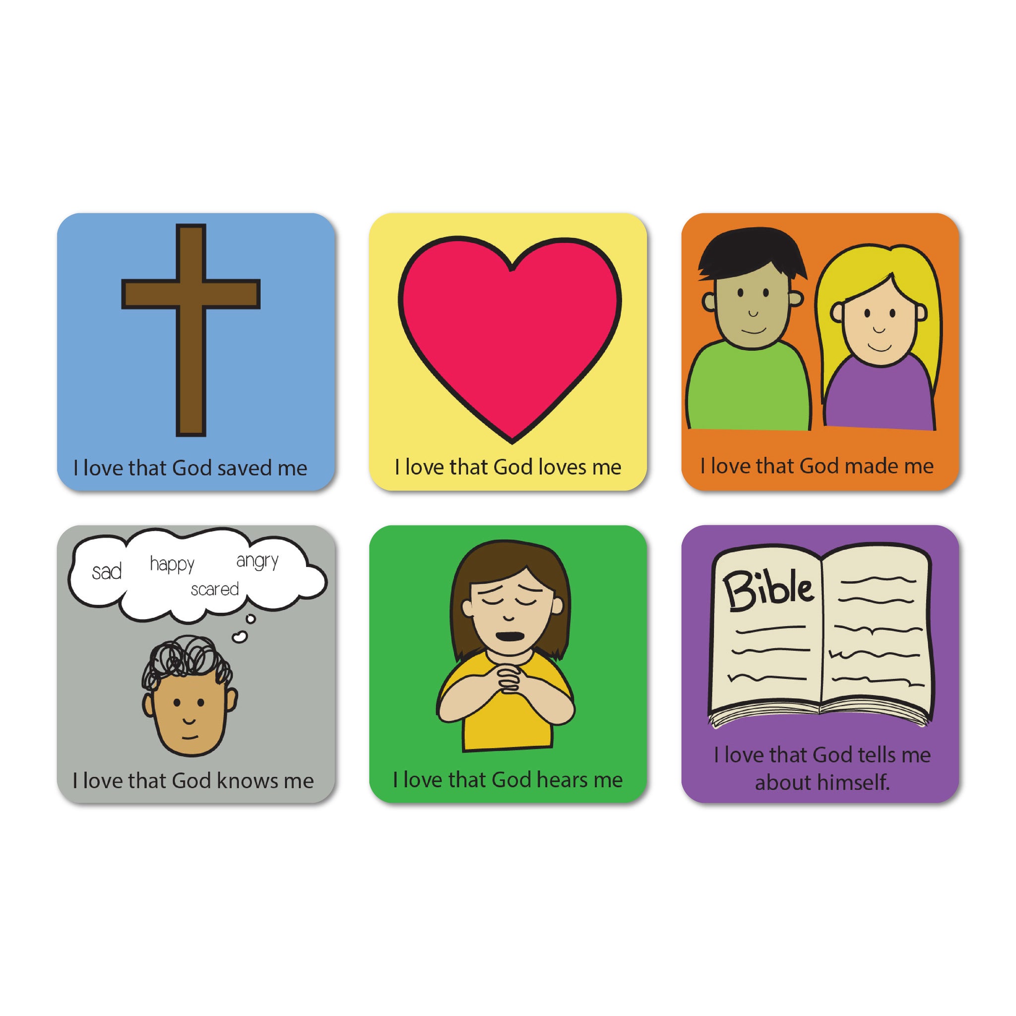 Prayer Cards Kidswise
