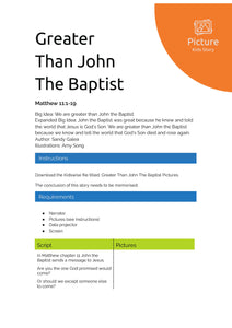 Greater Than John The Baptist