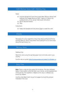 First Things First - 2 Lessons