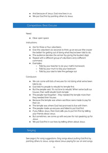 First Things First - 2 Lessons
