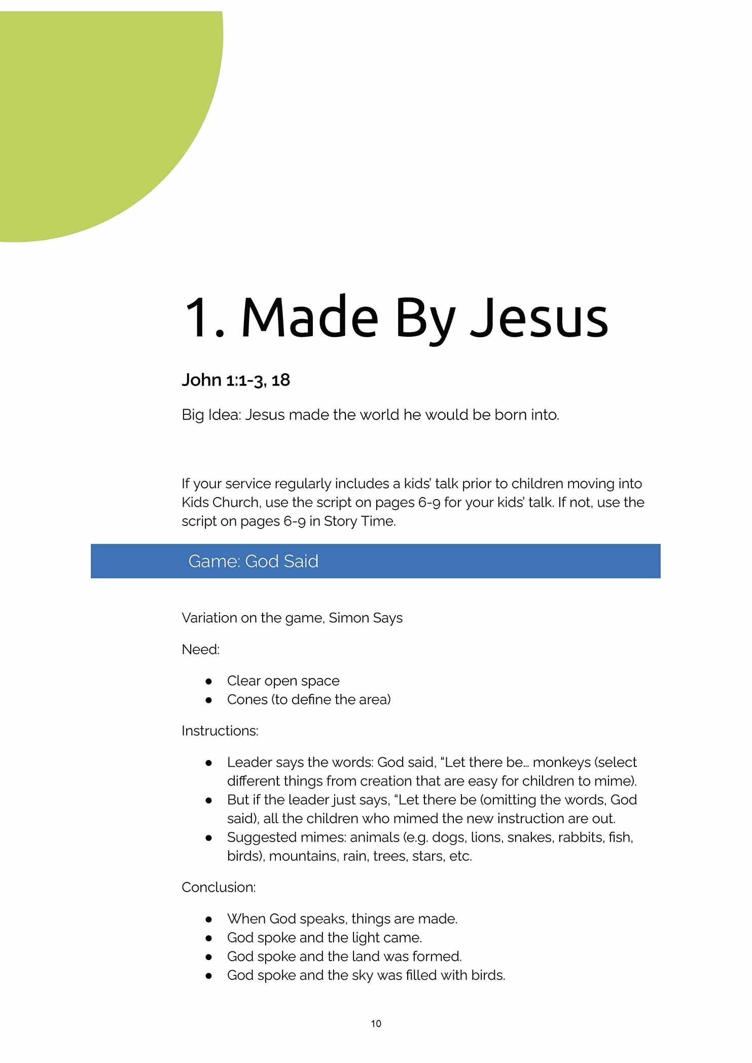 Making The Father Known - 9 Lessons