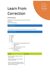 Learn From Correction