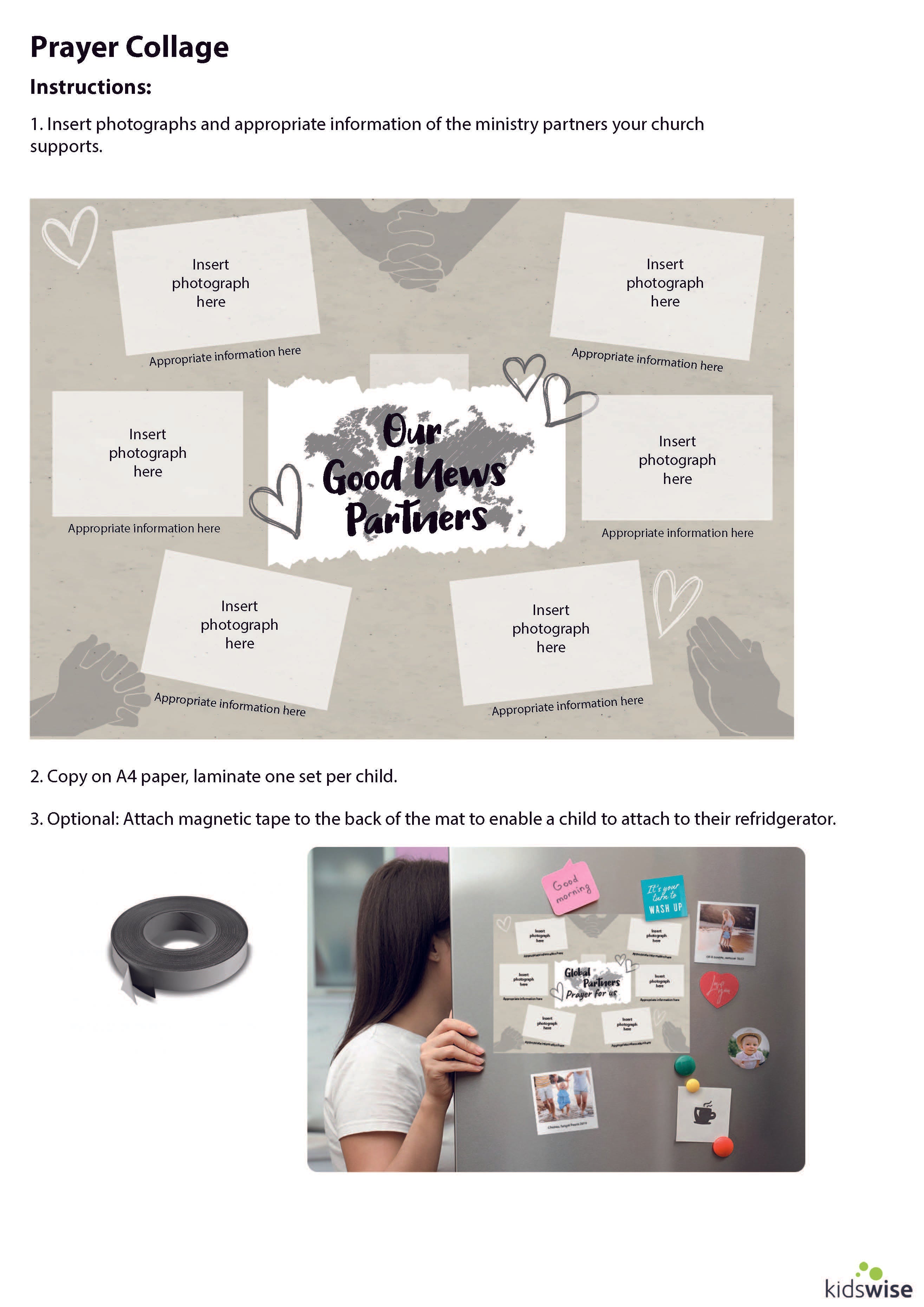 Tools: Pray For Your Good News Partners