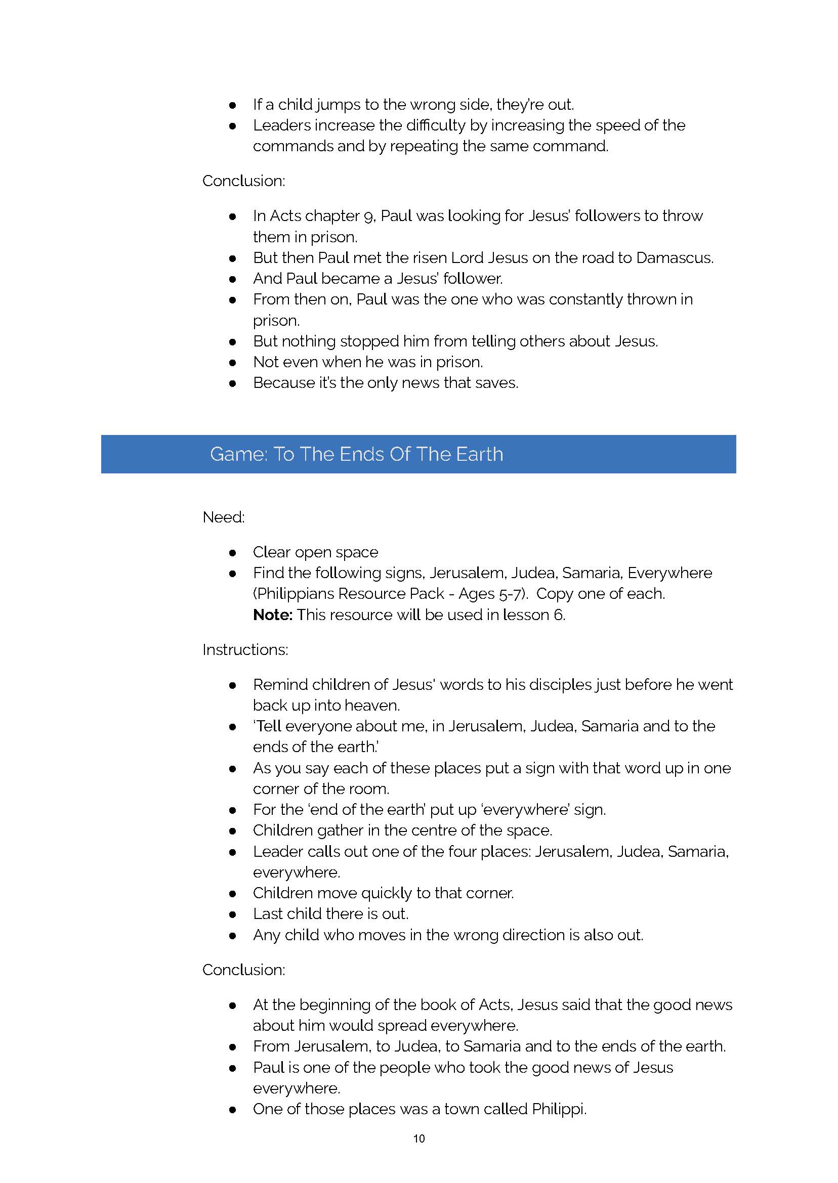 Gospel Partnership - 6 Lessons