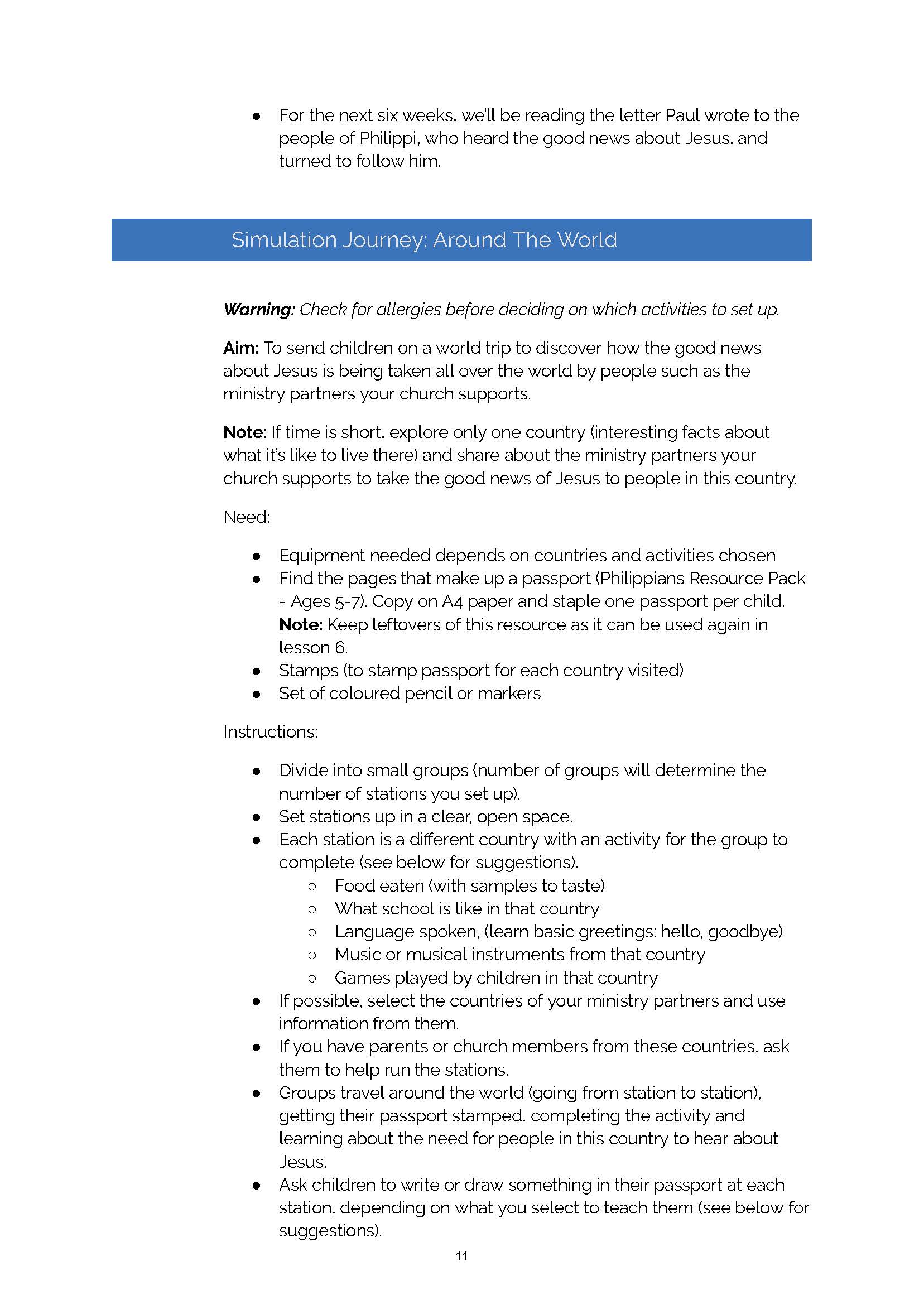 Gospel Partnership - 6 Lessons