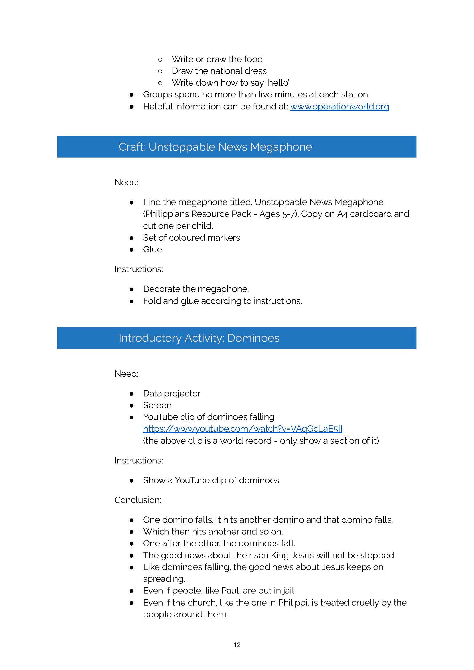 Gospel Partnership - 6 Lessons