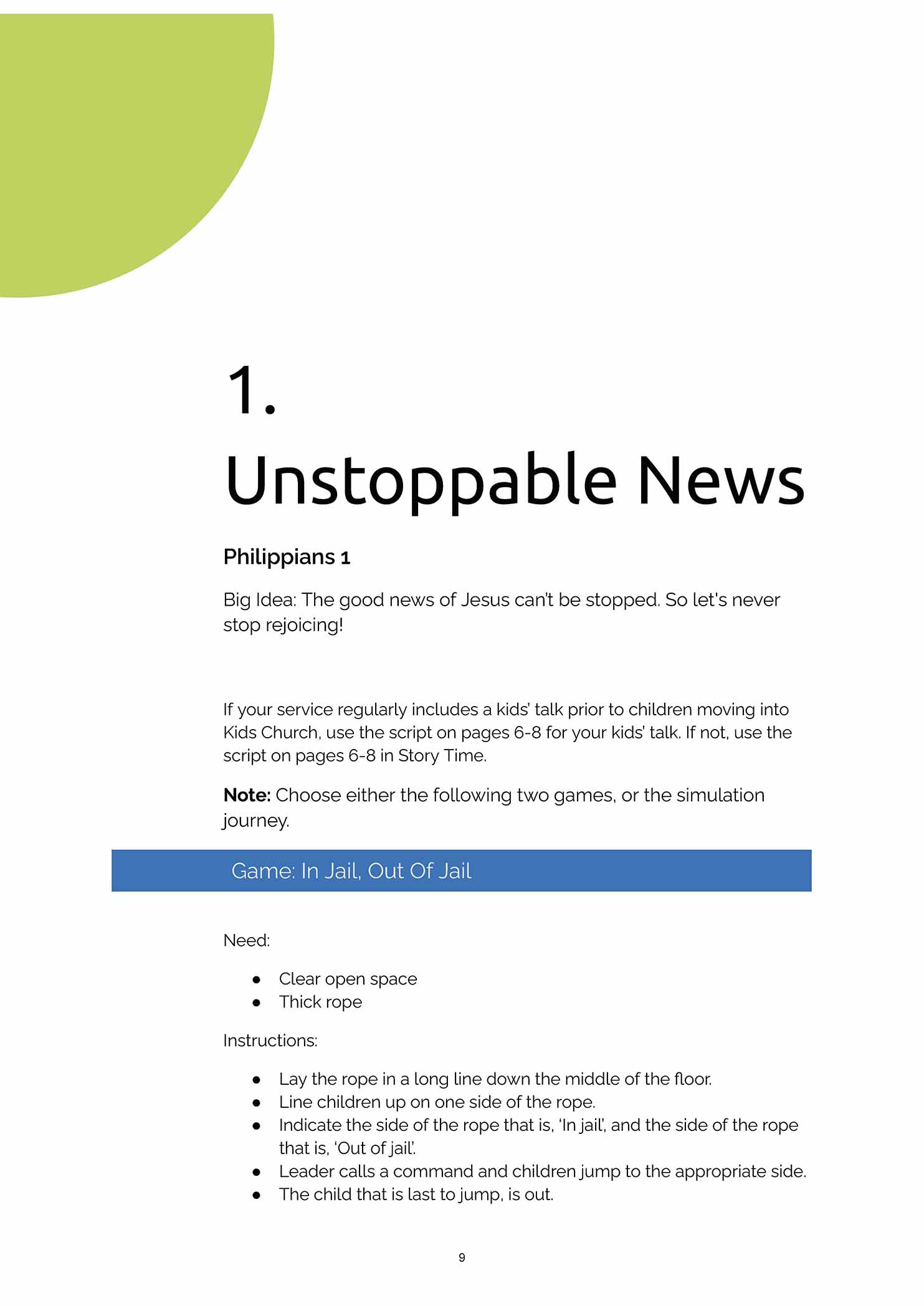 Gospel Partnership - 6 Lessons