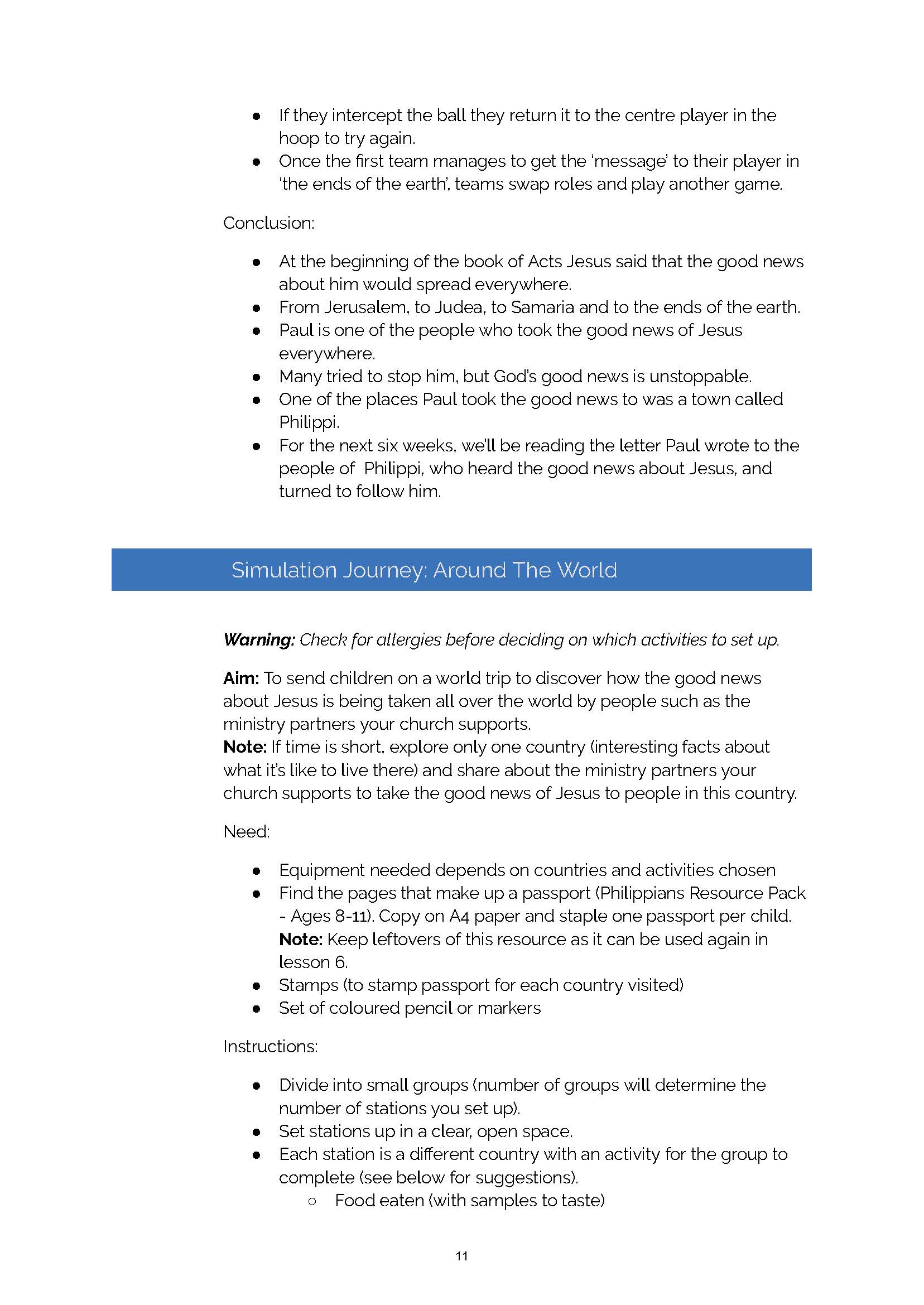 Gospel Partnership - 6 Lessons