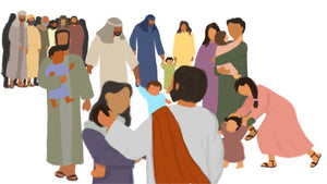 Jesus And The Little Children