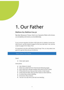 The Lord's Prayer - 6 Lessons