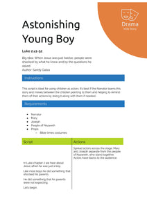 Astonishing Young Boy