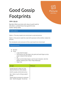 Good Gossip Footprints