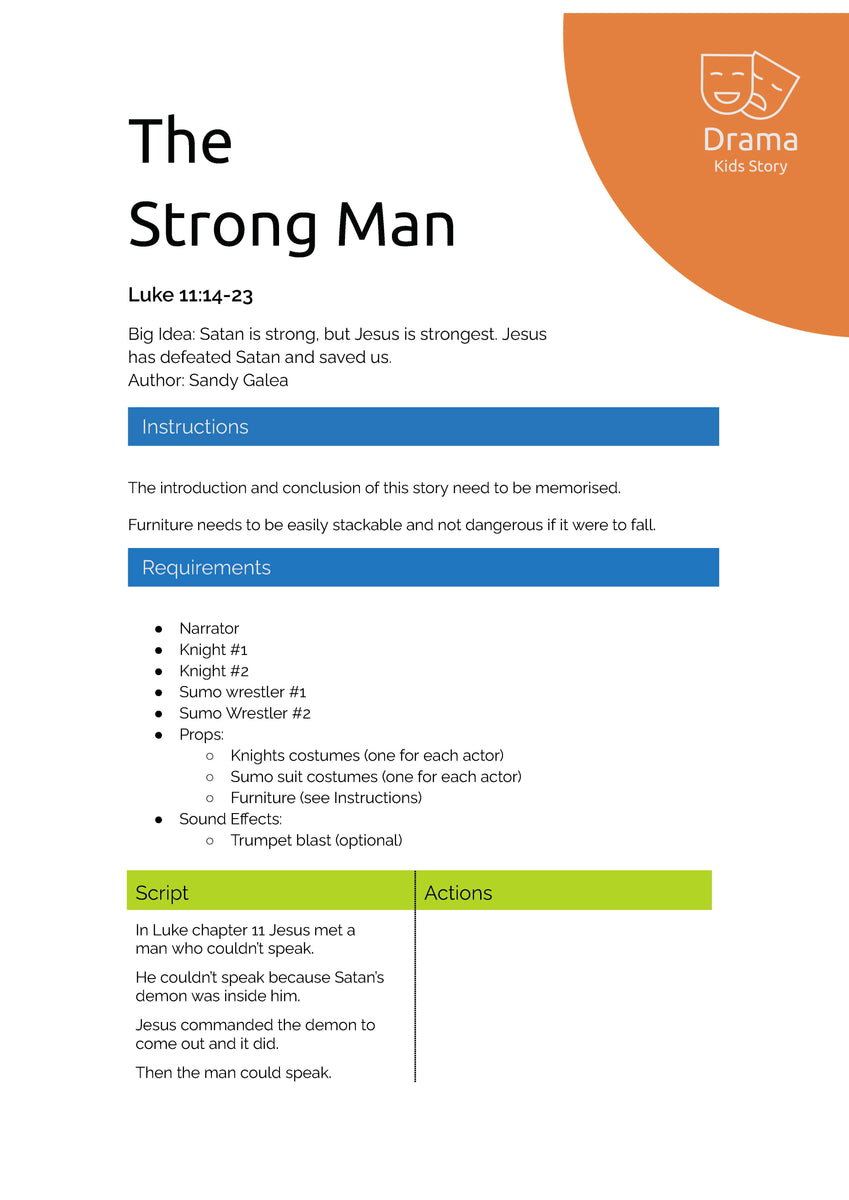 The Strong Man – Kidswise