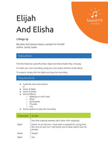 Elijah And Elisha