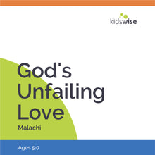 Load image into Gallery viewer, God&#39;s Unfailing Love - 6 Lessons