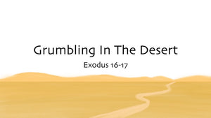 Grumbling In The Desert