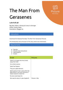 The Man From Gerasenes