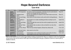 Hope Beyond Darkness - 8 Lessons