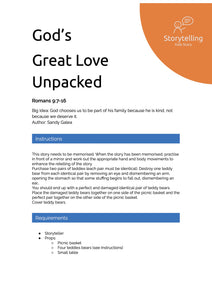 God’s Great Love Unpacked