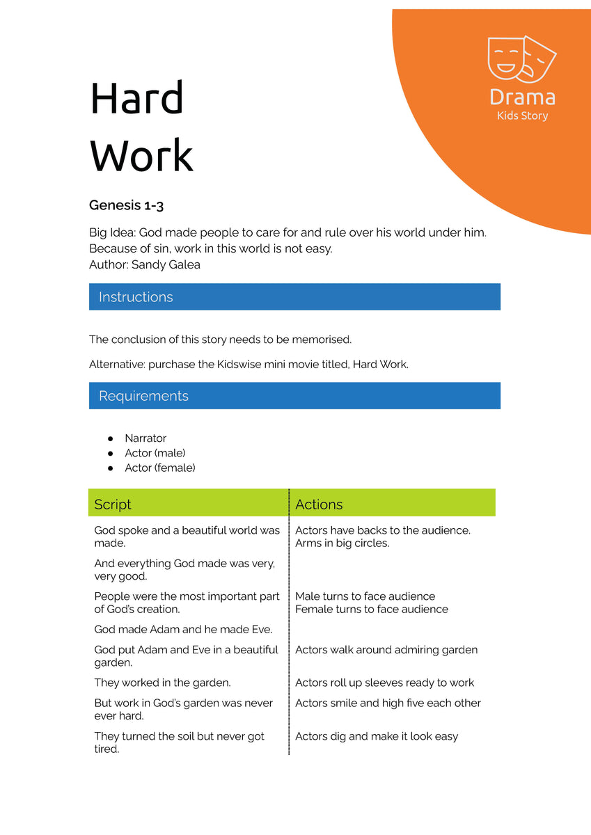 Hard Work – Kidswise