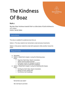 The Kindness Of Boaz
