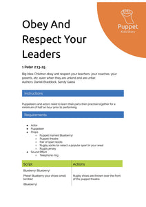 Obey And Respect Your Leaders